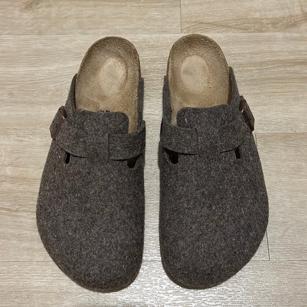 Birkenstock Clogs Boston Woolf Felt